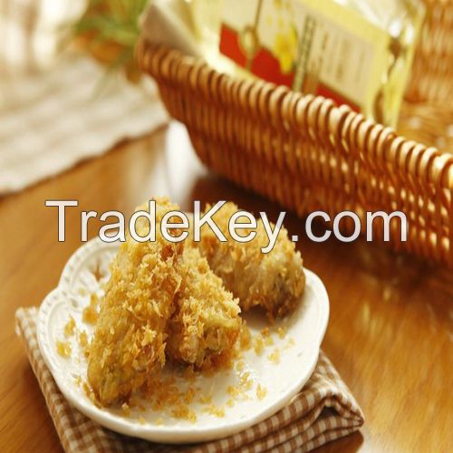 Custom high quanlity Yellow 6-8mm Japanese breadcrumbs