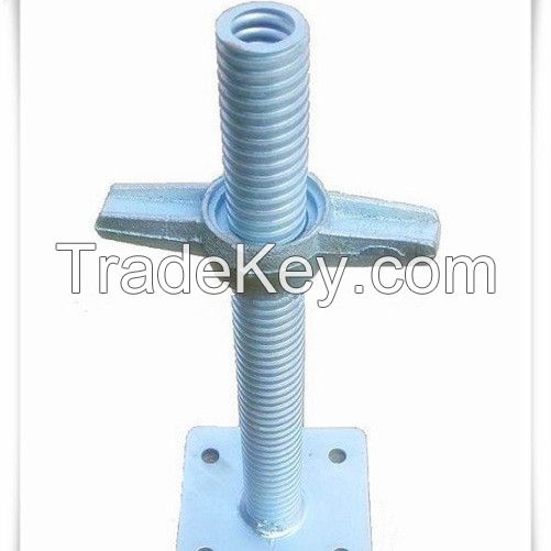 Adjustable Hollow Screw Jack Base for Scafolding System