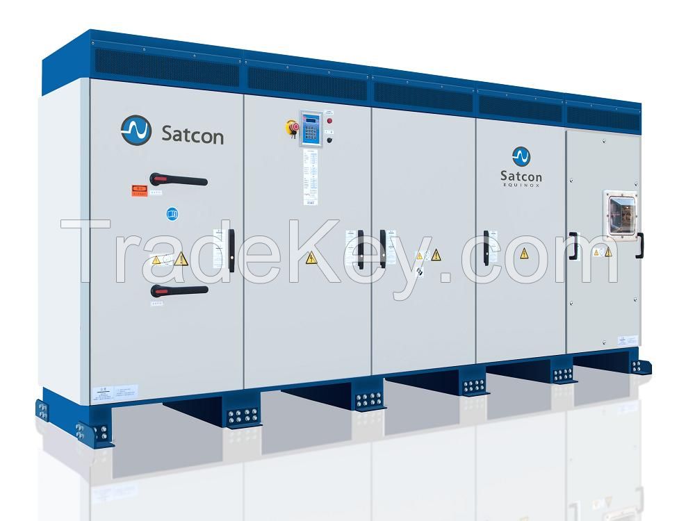 utility scale solar inverer 630kw satcon central solar inverter with Peak efficiency of 98.7%