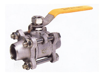 Butt-welding ball valve