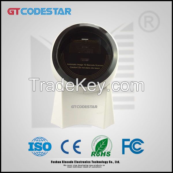 32 Bit Color Depth Barcode Scanner 1D Desktop Barcode Scanner