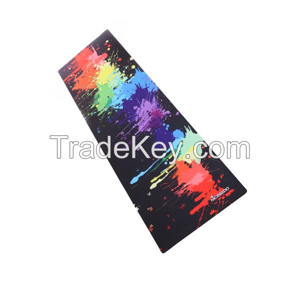 high quality custom designed foldable fabric Yoga Mat