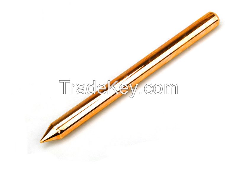 copper clad stainless steel ground rod			
