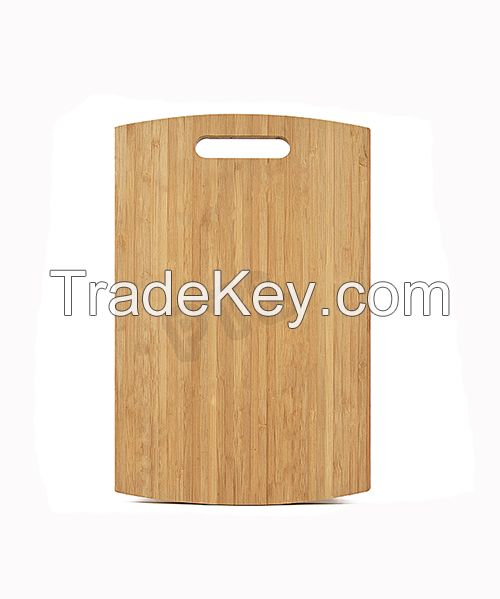 retangular bamboo cutting board with hanger 