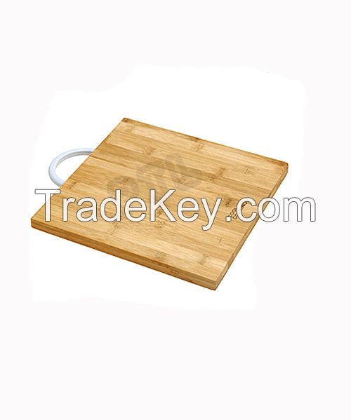 square cheese cutting board with S/S handle 