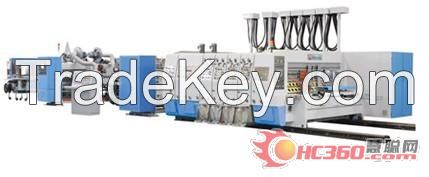 Inline High Speed Automatic Printing Folder Gluer Machine Introduction of the machine