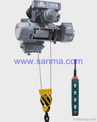 Explosion proof electric hoists