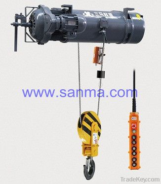 Electric hoist for marin application