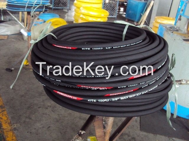 hydraulic rubber hose  SAE100 R2 A  DIN EN 853 2ST