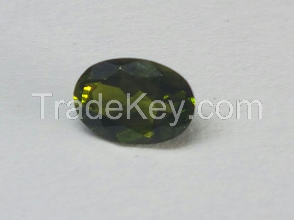 facetted CHROME TOURMALINE