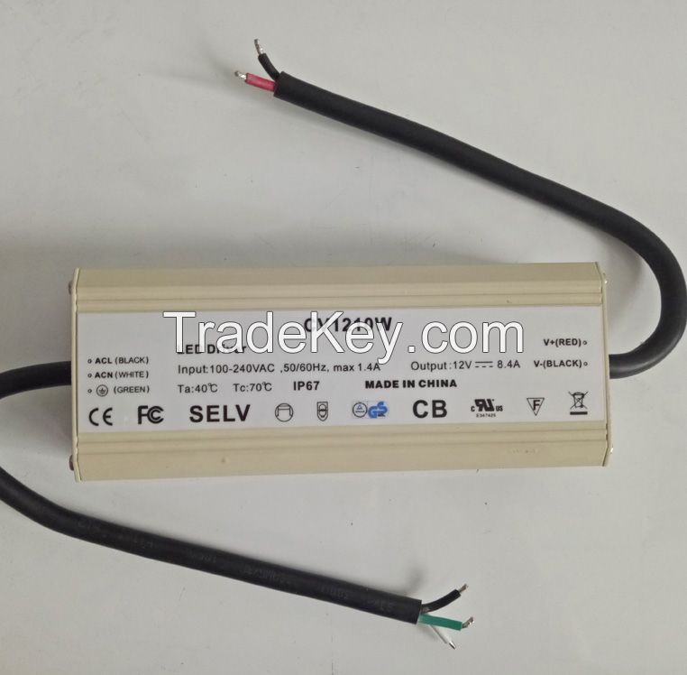 Constant voltage waterproof LED driver  200W