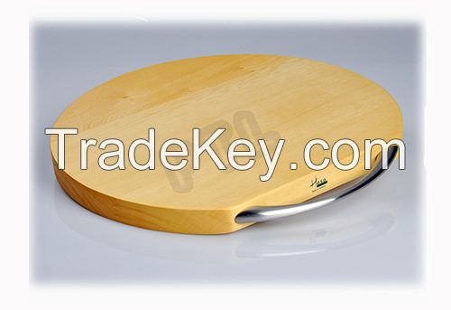 high-quality wooden cutting board with S/S hanger 