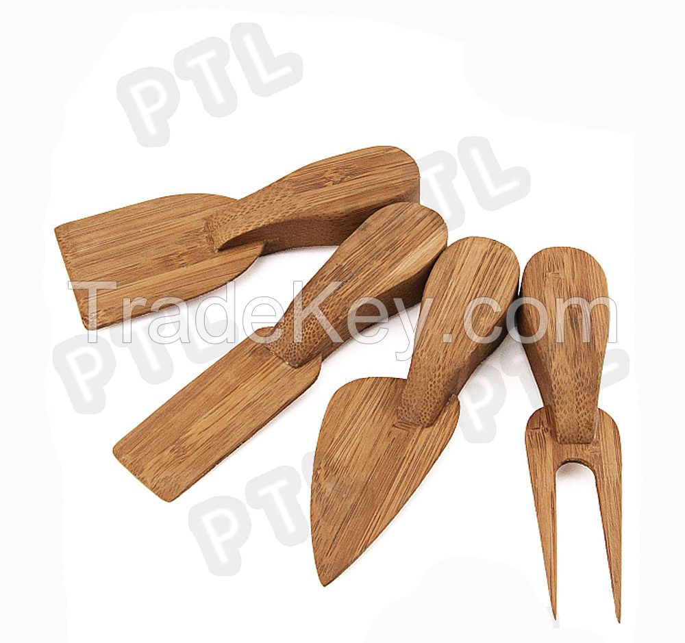 bamboo cheese set(4 pieces) 