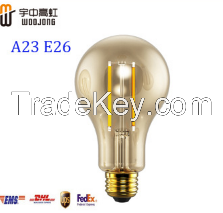 ST19 2200k UL led filament bulbs Patent Epistar Chips 2.5W 5W 110-130VAC2. 2700k 3000k