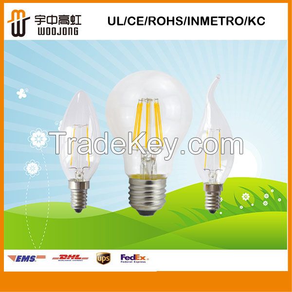 CE LED filament bulbs B35  filament bulbs 220-240vac