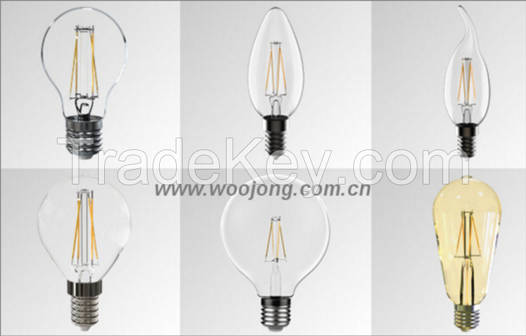 LED Filament bulb patent from Epistar led decorative bulb B11