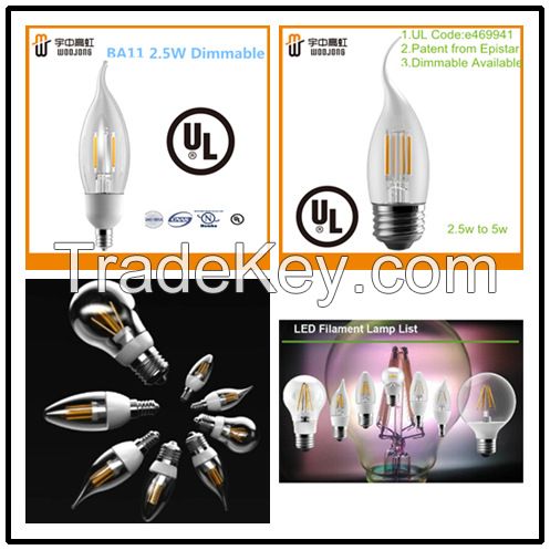 LED candle patent from Epistar led decorative candle b11