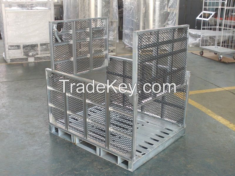 Wire mesh roll containers for Agricultural use