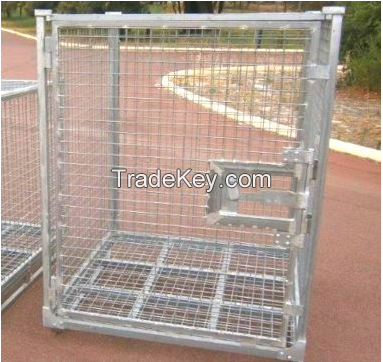 Stackable Wire Mesh Transport Cage