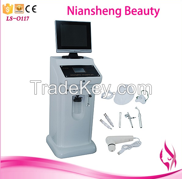  oxygen high quality dermabrasion deep cleaning skin beauty machine