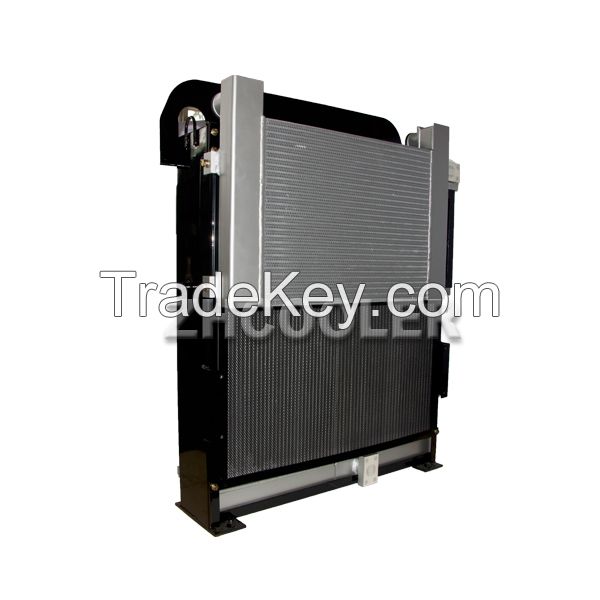 Composite oil cooler heat exchanger