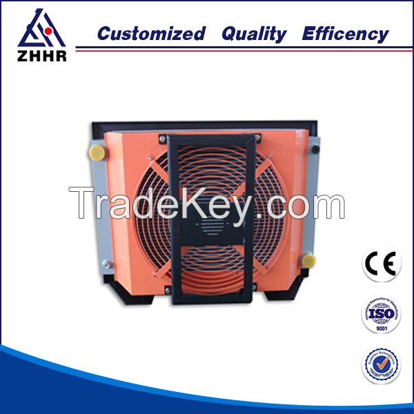 Brazed aluminum oil cooler heat exchanger