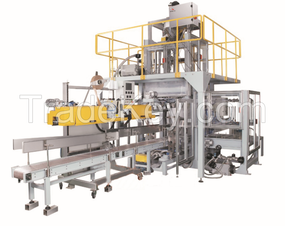 rice packaging machine and food package machine/ fertilizer bagging machine