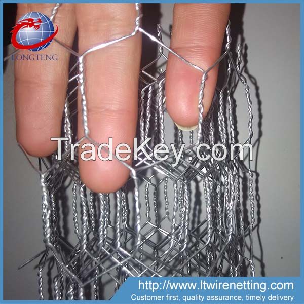 high quality galvanized hexagonal wire mesh in Anping