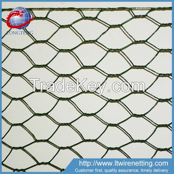 1/2" pvc coated hexagonal wire mesh in Anping