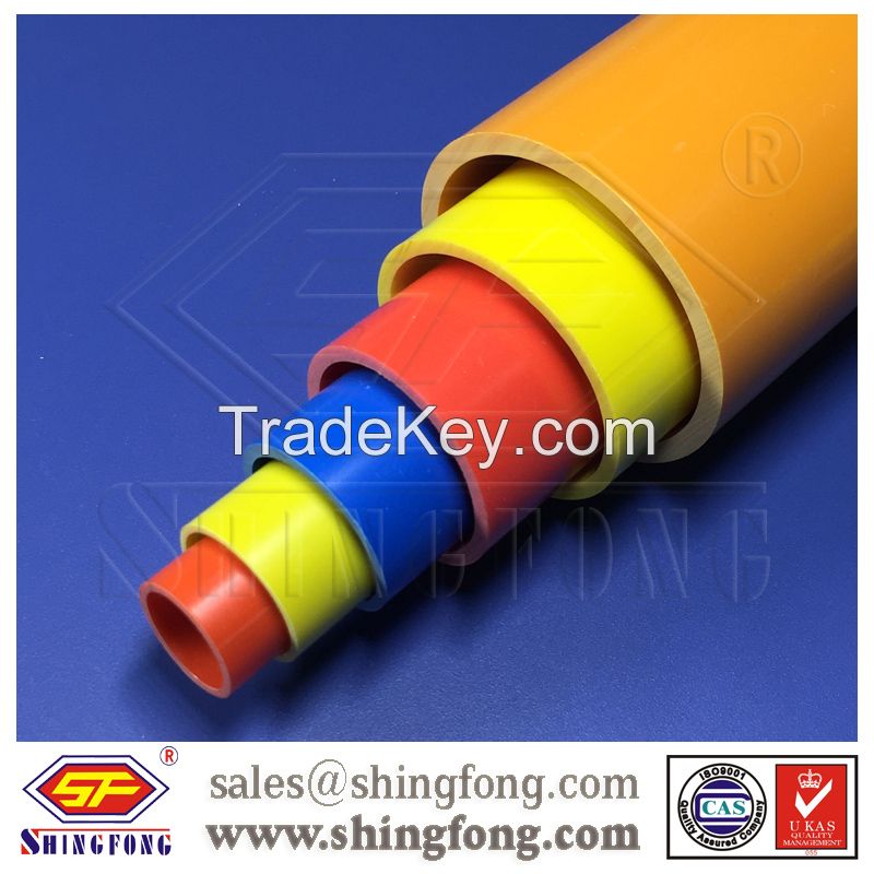 decorative Electrical pvc conduit pipe