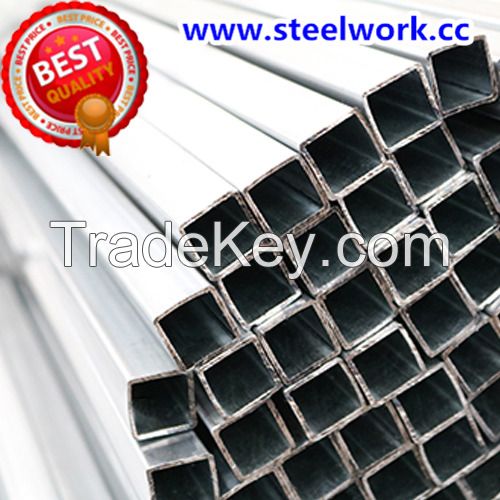 ERW Galvanized/ Annealing Welded Square Steel Pipe (T-02)