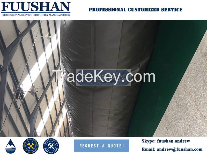 FUUSHAN Soft Foldable Reinforced PVC Water Tank Rectangular Shape or Pillow Shape