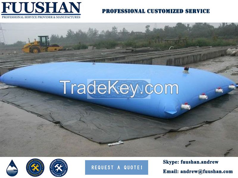 FUUSHAN Supplier of Flexible pvc Water Tank for Drinking Water