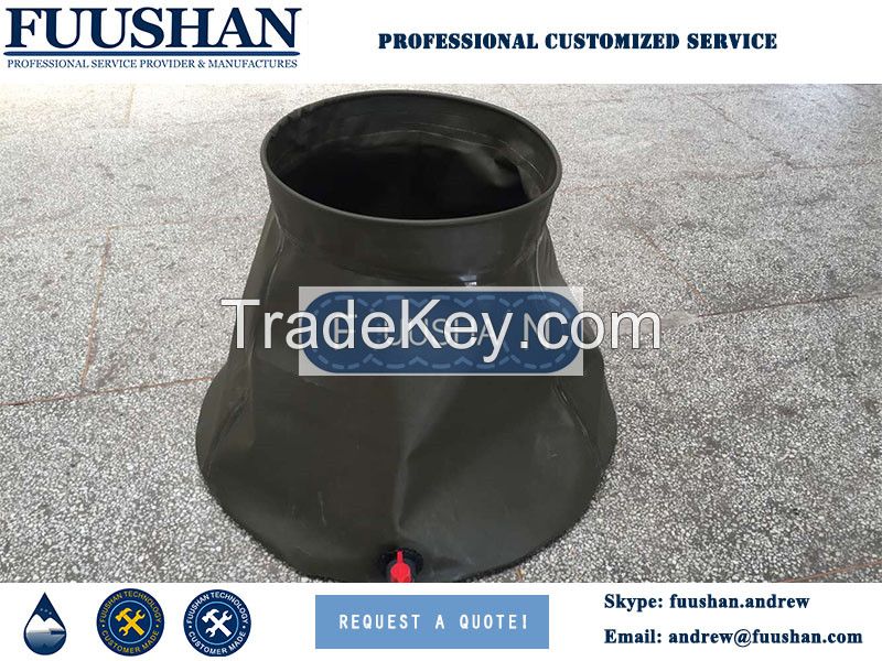 Fuushan Portable Open Water Tank Onion Water Tank Bladder