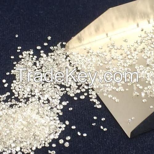 Round Brilliant cut 0.01 cent to +11 LB, White And Lc in all purity  