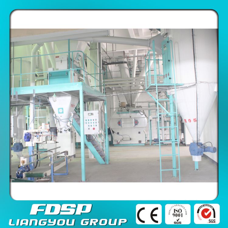 Animal feed pellet plant