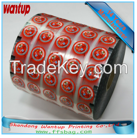 Food Grade Heat Seal Automatic Roll Parafilm For Cup Cover