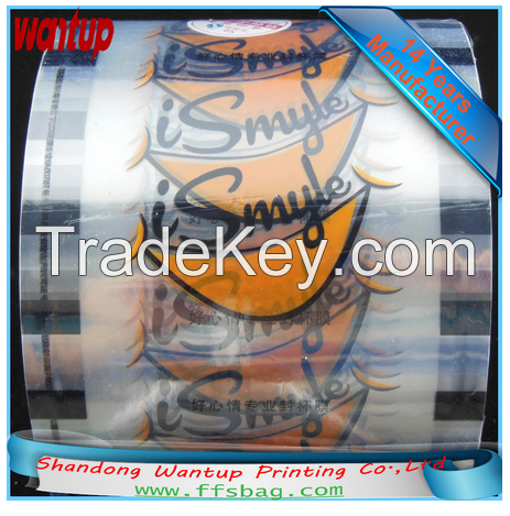 Food Grade Heat Seal Automatic Roll Parafilm For Cup Cover