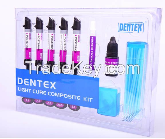 Dentex dental Light Cure Composite Kit - Posterior - dental materials