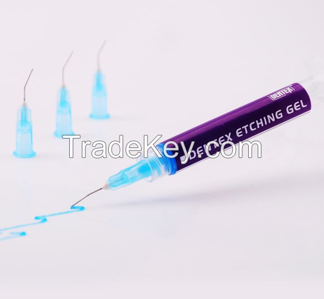 Dental Etching Gel/Blue color, 37% etchant