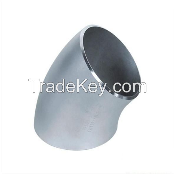 45° Long Radius Elbow, Steel Pipe Elbow, Elbow, Stainless Elbow, Cast Elbow