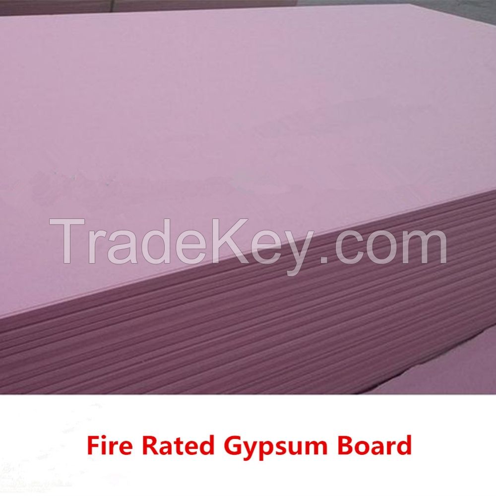 Gypsum Board Fireproof/Fireproof Gypsum Board/Gypsum Board 1220*2440*12mm