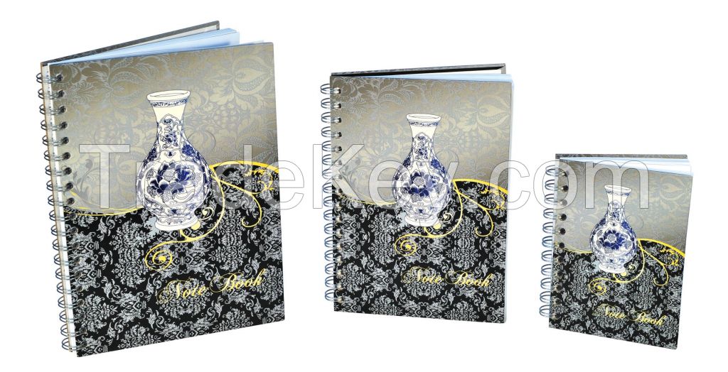 Spiral Notebook With Printing Hard Cover