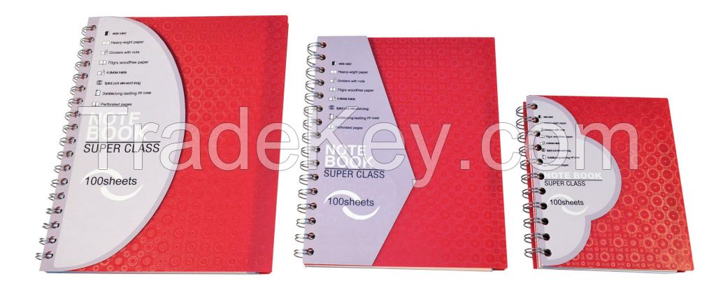 PP Cover Spiral Notebook ( Personalized / Journal  / Promotional )