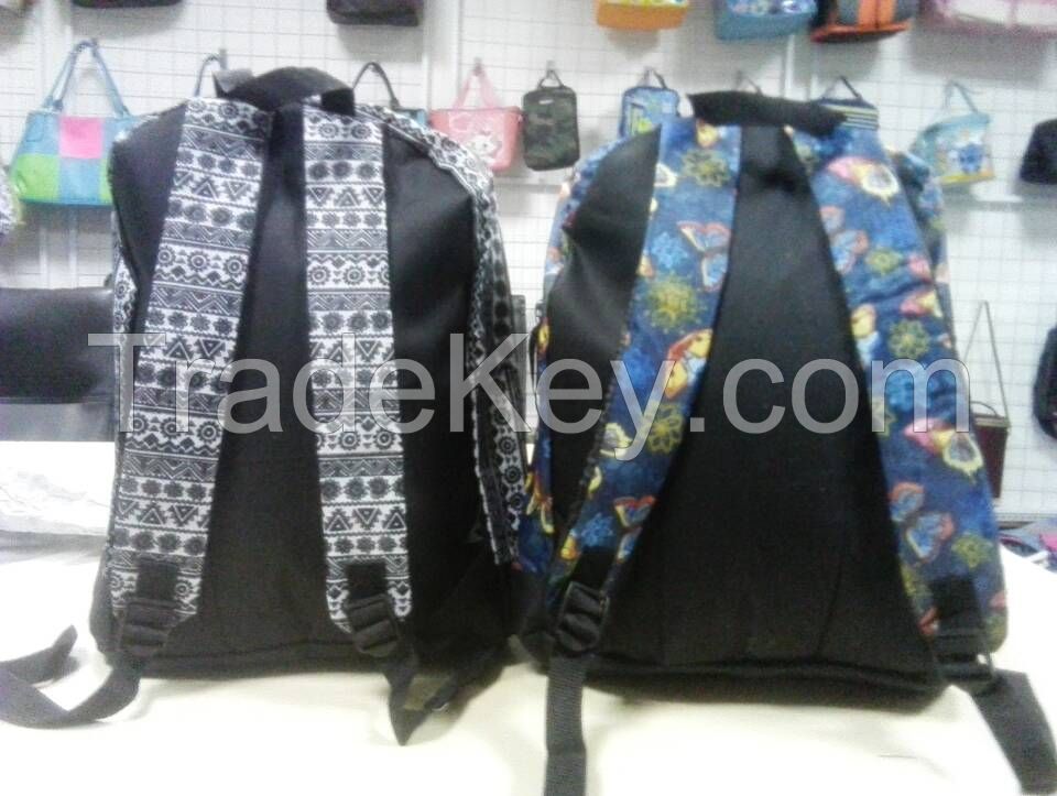 Polyester Backpack With Ergonomic Straps