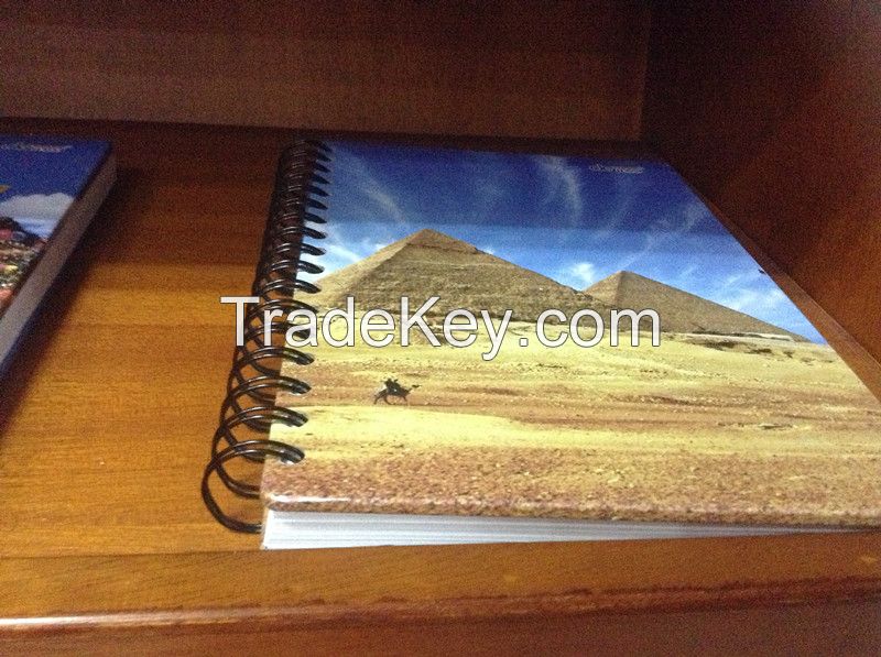 Hard Cover Spiral Notebook