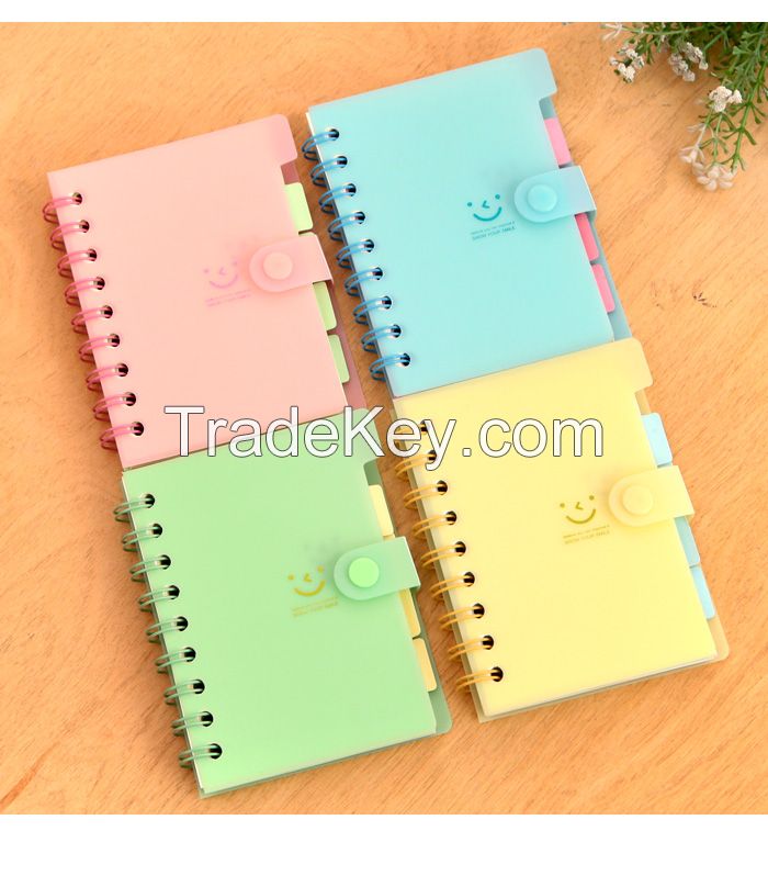 pp cover spiral notebook