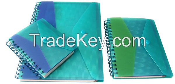 pp cover spiral notebook