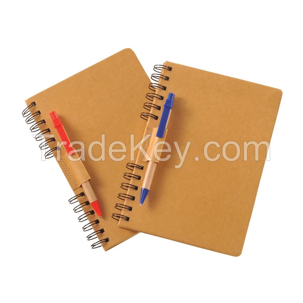 LA-04-03 - 80 sheets saddled notebook