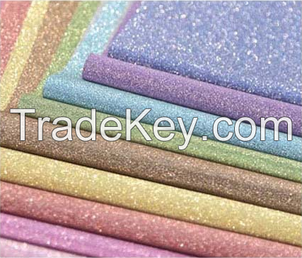 Packing and Invitation card color embossed card stock paper glitter paper for printing